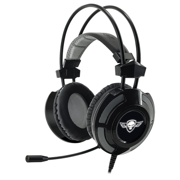 Fejhallgató - ELITE-H70 Black (7.1, mikrofon, USB, hangerőszabályzó, nagy-párnás, 2.4m kábel, fekete)