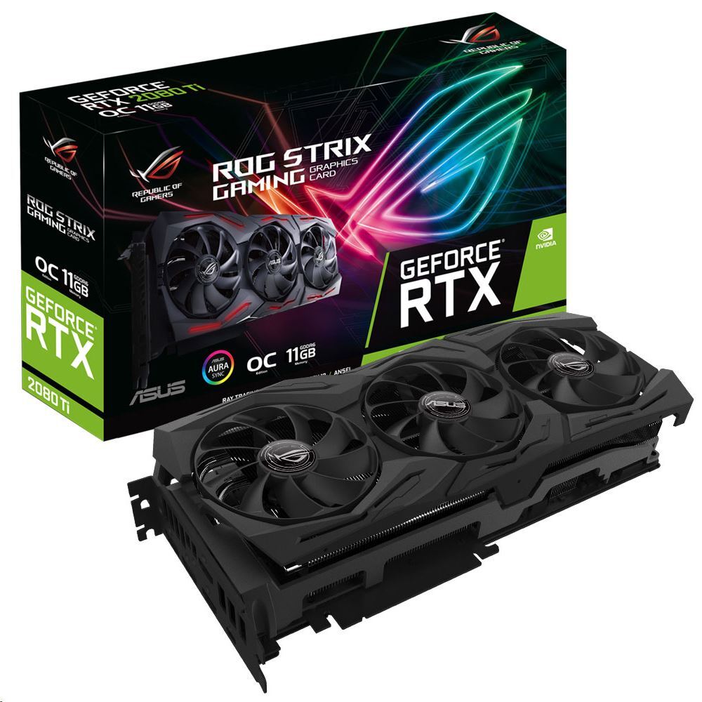 ROG Strix GeForce RTX 2080 Ti OC edition 11GB GDDR6 ROG Strix GeForce RTX 2080 Ti OC edition 11GB GDDR6