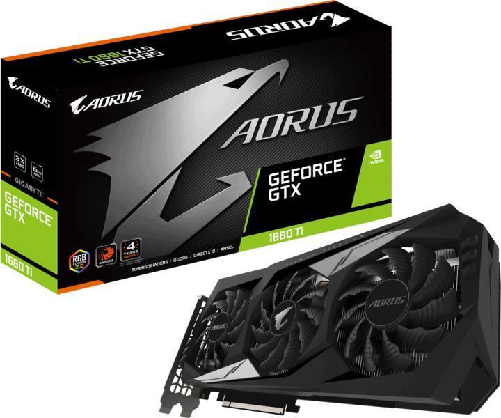 AORUS GeForce GTX 1660 Ti 6G AORUS GeForce GTX 1660 Ti 6G