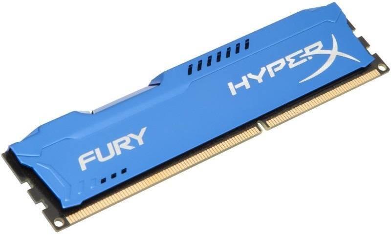 HyperX Fury Blue 4GB DDR3 1600MHz CL10 DIMM (HX316C10F/4) HyperX Fury Blue 4GB DDR3 1600MHz CL10 DIMM (HX316C10F/4)