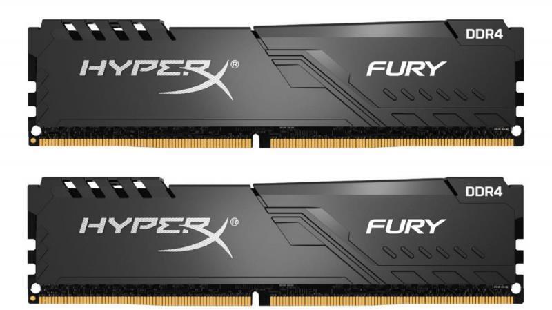HyperX Fury Black 2x8GB DDR4 2400MHz CL15 DIMM (HX424C15FB3K2/16) HyperX Fury Black 2x8GB DDR4 2400MHz CL15 DIMM (HX424C15FB3K2/16)