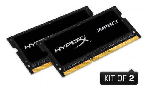 HyperX Impact Black 2x4GB DDR3L 1886MHz CL11 SO-DIMM (HX318LS11IBK2/8) HyperX Impact Black 2x4GB DDR3L 1886MHz CL11 SO-DIMM (HX318LS11IBK2/8)