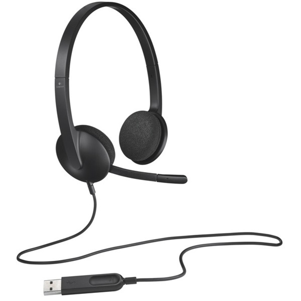 H340 fejhallgató (USB, Mikrofon)