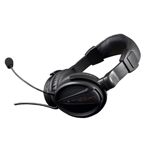 Fejhallgató - MC-828 Striker (mikrofon; 3.5mm jack; nagy-párnás; fekete)