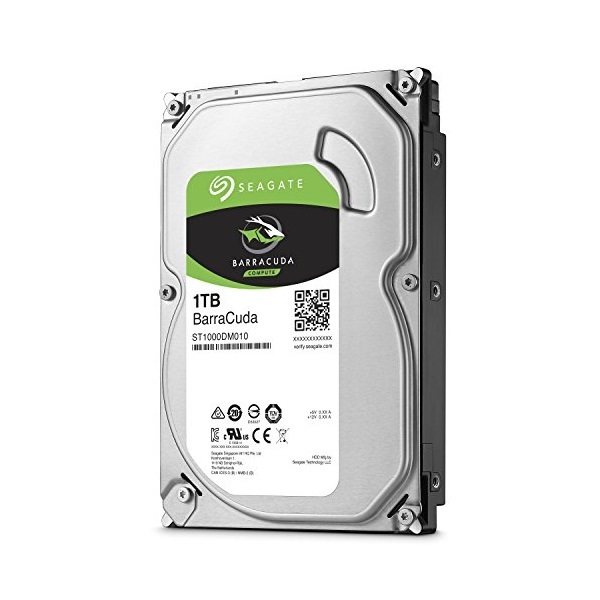 ST1000DM010 1TB 3,5" Desktop 7200rpm, 64 MB puffer, SATA3 - Barracuda