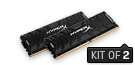 Memória HYPERX DDR4 32GB 3000MHz CL15 DIMM (Kit of 2) Predator Memória HYPERX DDR4 32GB 3000MHz CL15 DIMM (Kit of 2) Predator