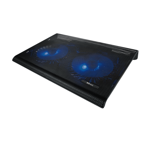 Notebook Hűtő Pad - Azul (c.sz:20104; USB-ről működő 2x ventilátor; 17,3