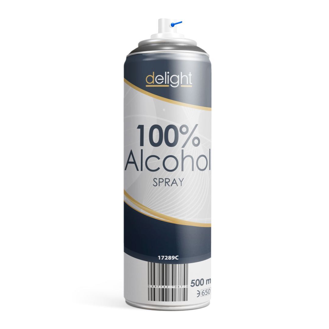 Delight 100% Alkohol spray 500 ml 