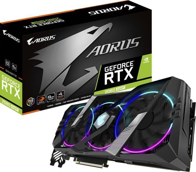 AORUS GeForce RTX 2080 SUPER 8G AORUS GeForce RTX 2080 SUPER 8G