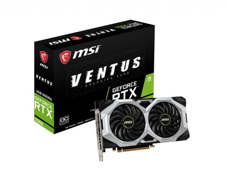 GeForce RTX 2060 VENTUS XS 6G OC GeForce RTX 2060 VENTUS XS 6G OC