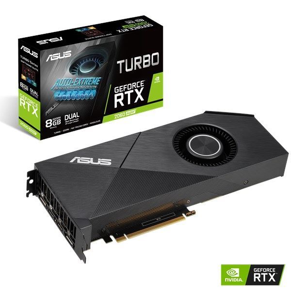 Turbo GeForce RTX 2060 SUPER EVO 8GB GDDR6 Turbo GeForce RTX 2060 SUPER EVO 8GB GDDR6