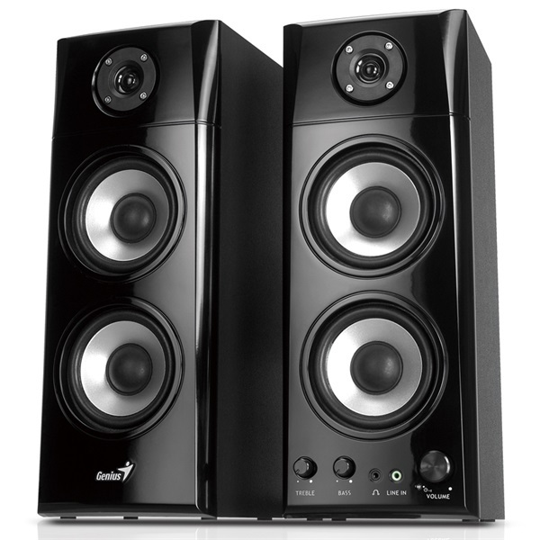 Hangfal - SP-HF 1800A (2.0, 3.5mm Jack, 2RCA, Line-In, Mic, 50W, fekete) Hangfal - SP-HF 1800A (2.0, 3.5mm Jack, 2RCA, Line-In, Mic, 50W, fekete)