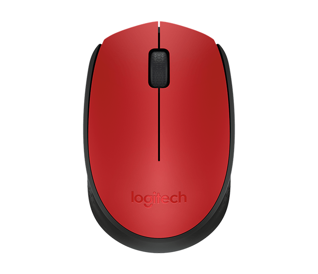 Logitech M171 Wireless Mouse Red